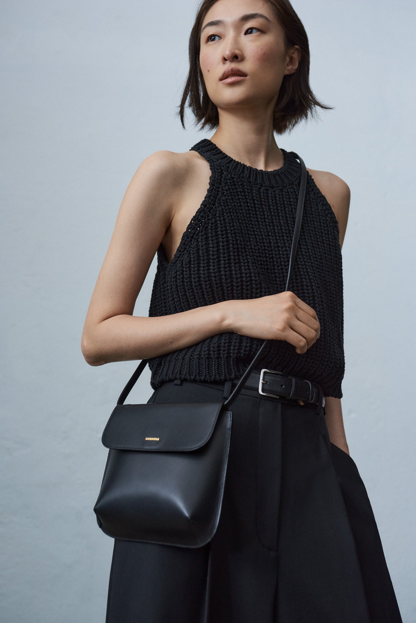 Tailored Masculine Pant, Black