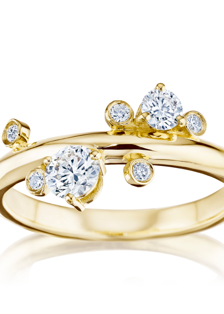 Showstopper Ring, White Diamonds