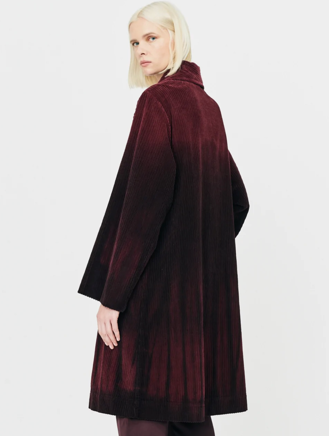 Sienna Electric Gradient Rancho Corduroy Swing Coat
