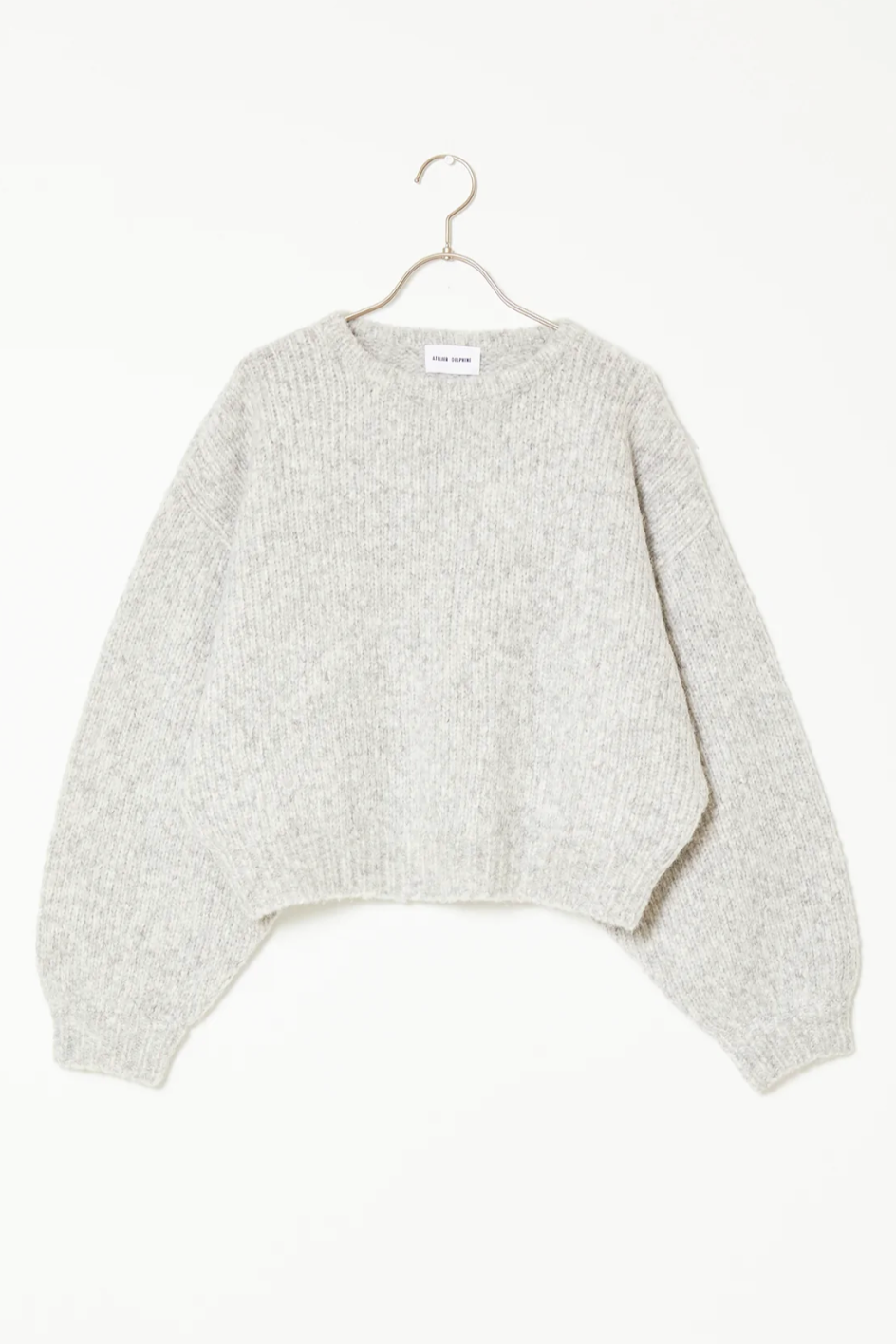 Balloon Sleeve Sweater, Watery Sky