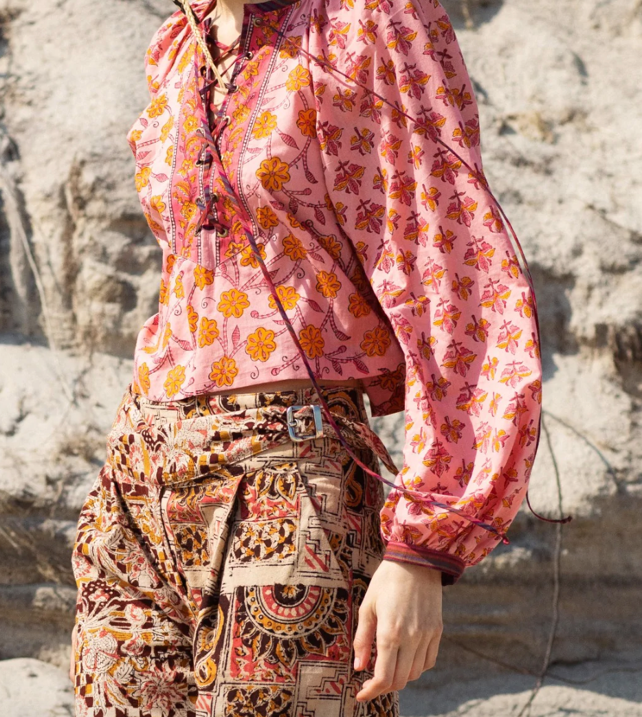 Marlowe Marigold Top, Yellow Canary