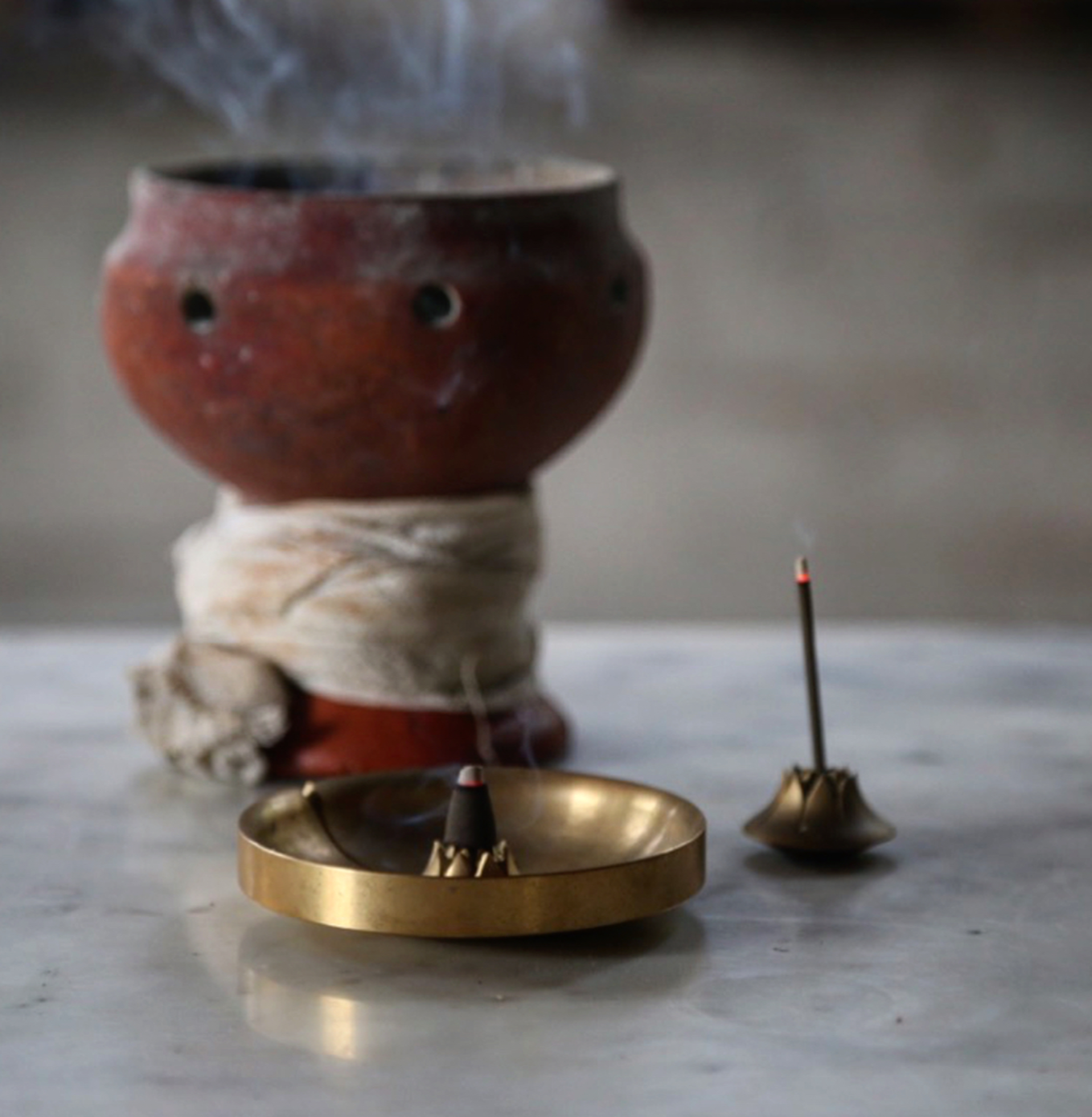 Tennen Incense Brass Burner