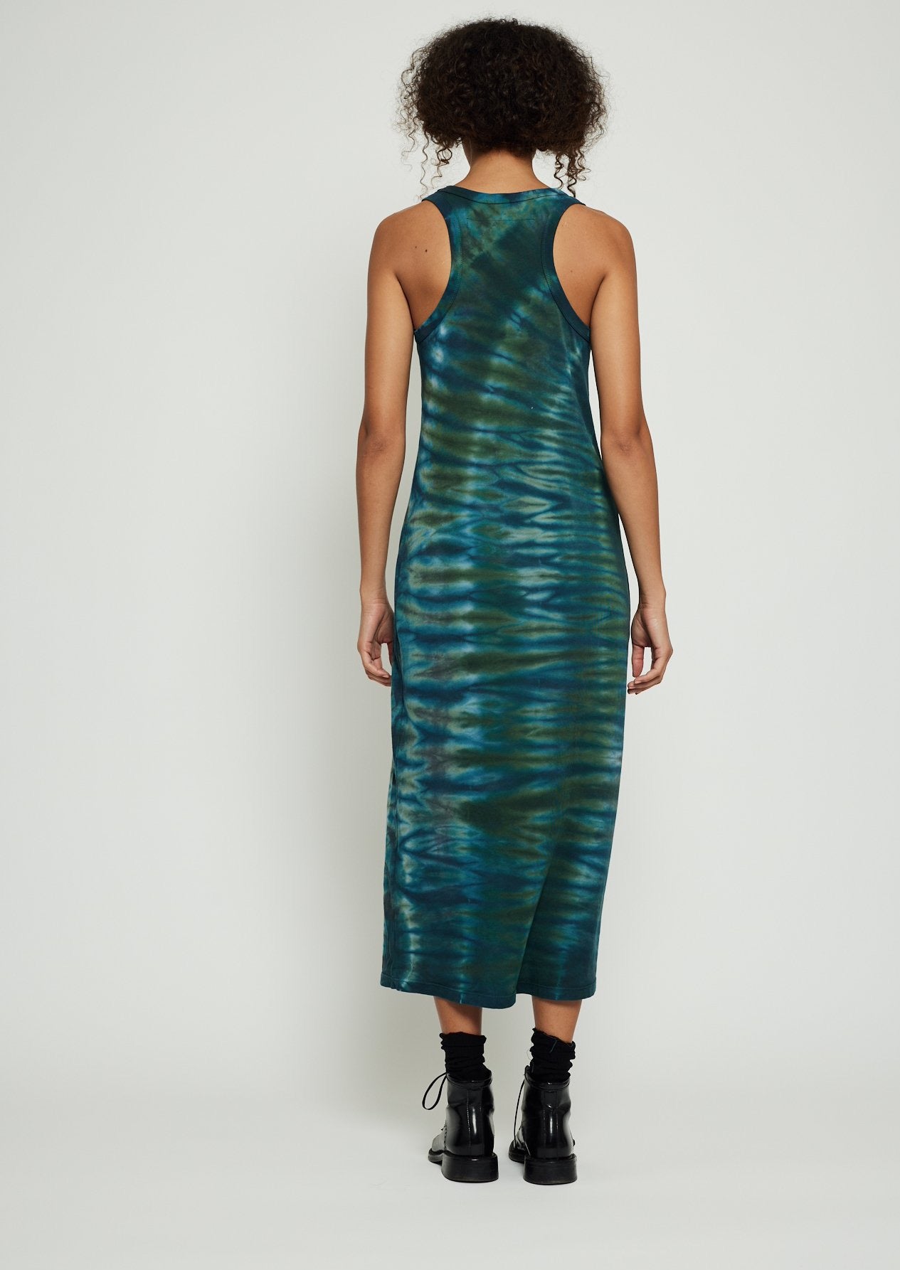 Tank Dress, Moss Aqua