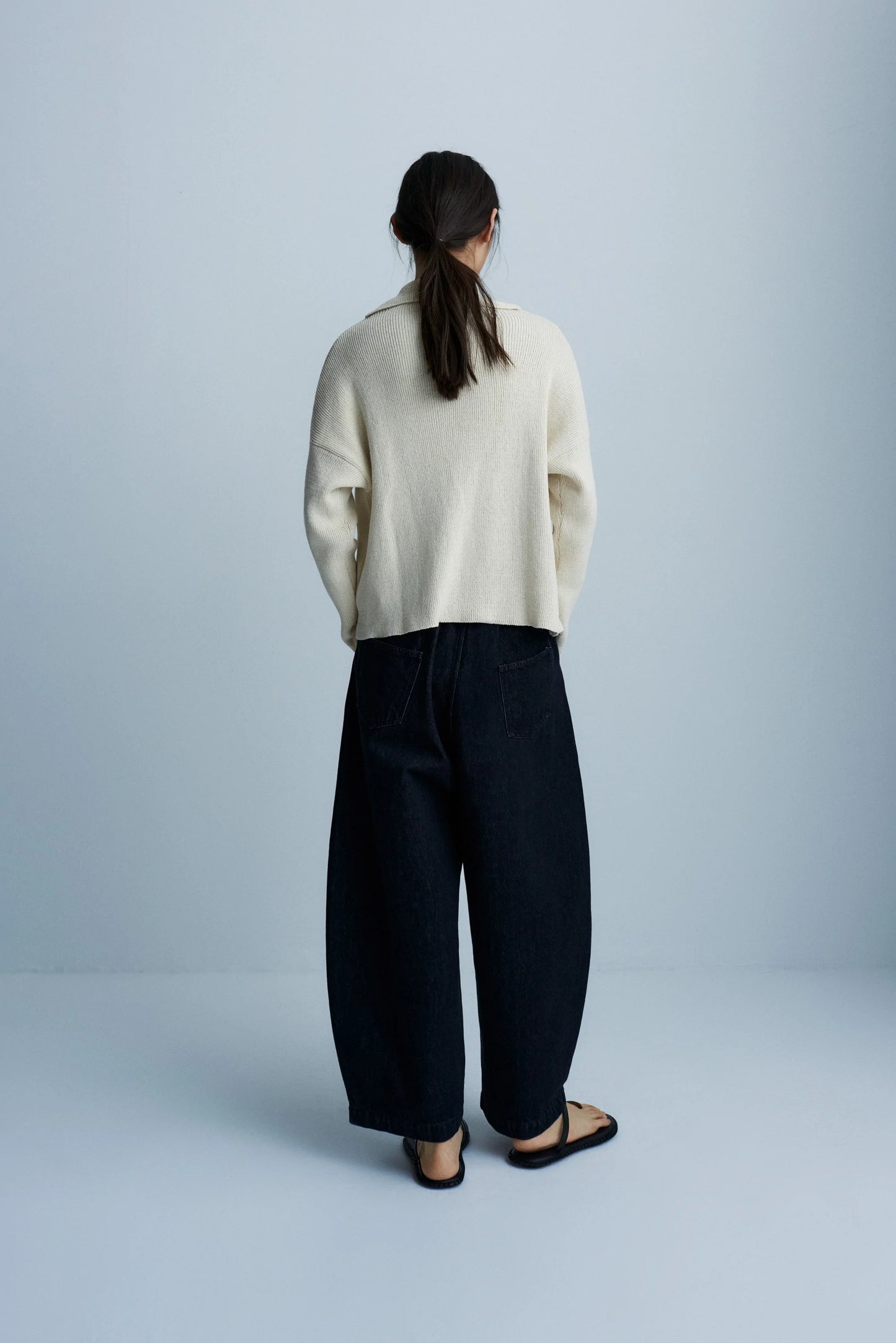 Cotton Cardigan, Natural