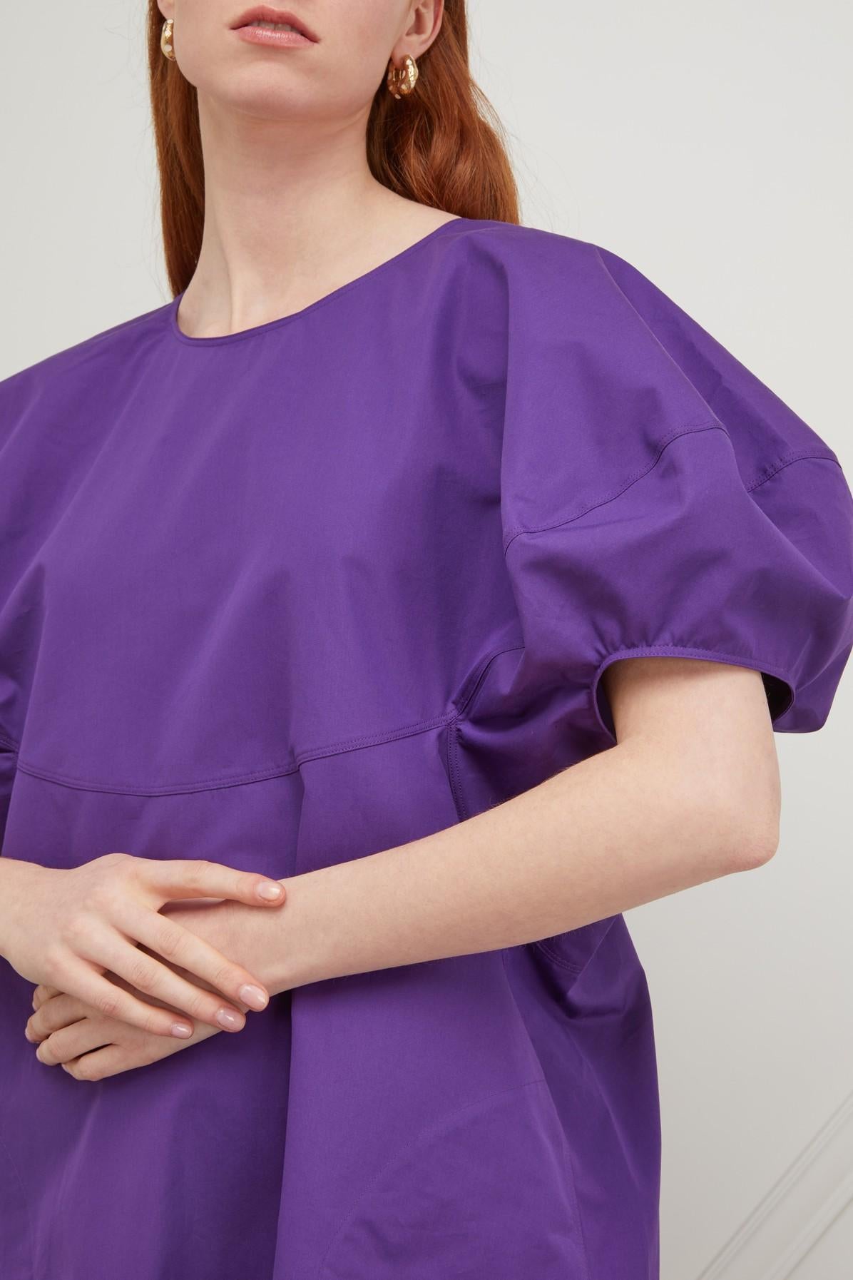 Sofie D'Hoore Dot Dress in Violet