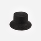 Gigi Pip - Lana Packable Bucket Hat: Black / S/M 57
