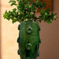 Tamegroute Green Spiked Vase 30 cm