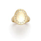 18K Gold Saddle Ring .24cts Diamonds