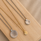 Small Little Zen Necklace in 18K Gold