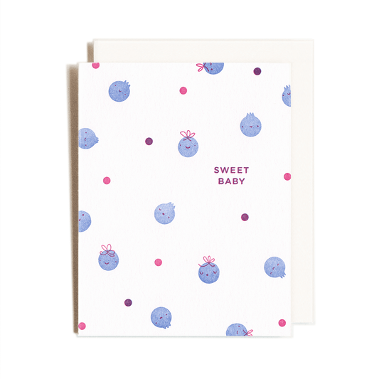 Blueberry babies Card
