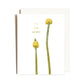 Birthday Mushrooms Party Hat Card