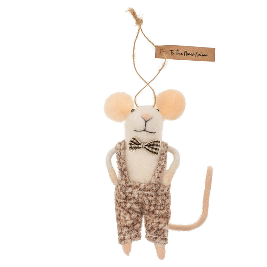 To The Nines Nelson Mouse Ornament
