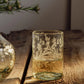 Hand-etched Blown Carafe Set