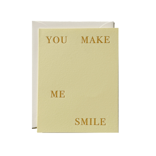 You Make Me Smile No. 49: Butter Card