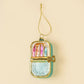 Retro Sardines Glass Ornament