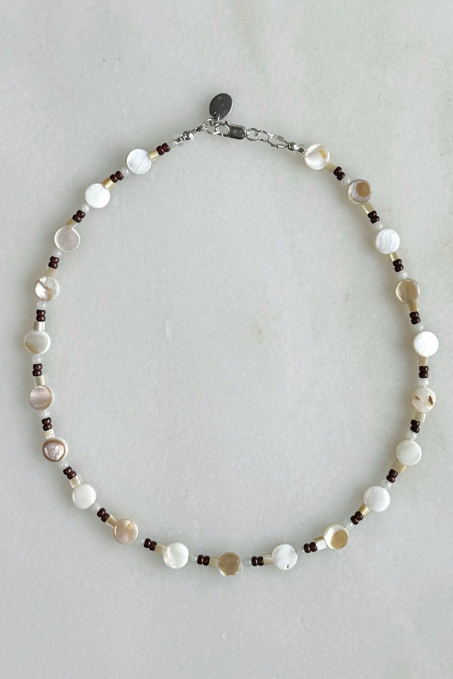 Pearl Collage Necklace: 18”