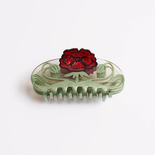 Wild Poppy Red Flower Claw