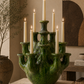 Large Moroccan Tamegroute Multi-Neck Vase & Candle Holder