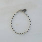 Frosted Pearl Bracelet: 7”