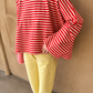 Oversized Mariniere, Red