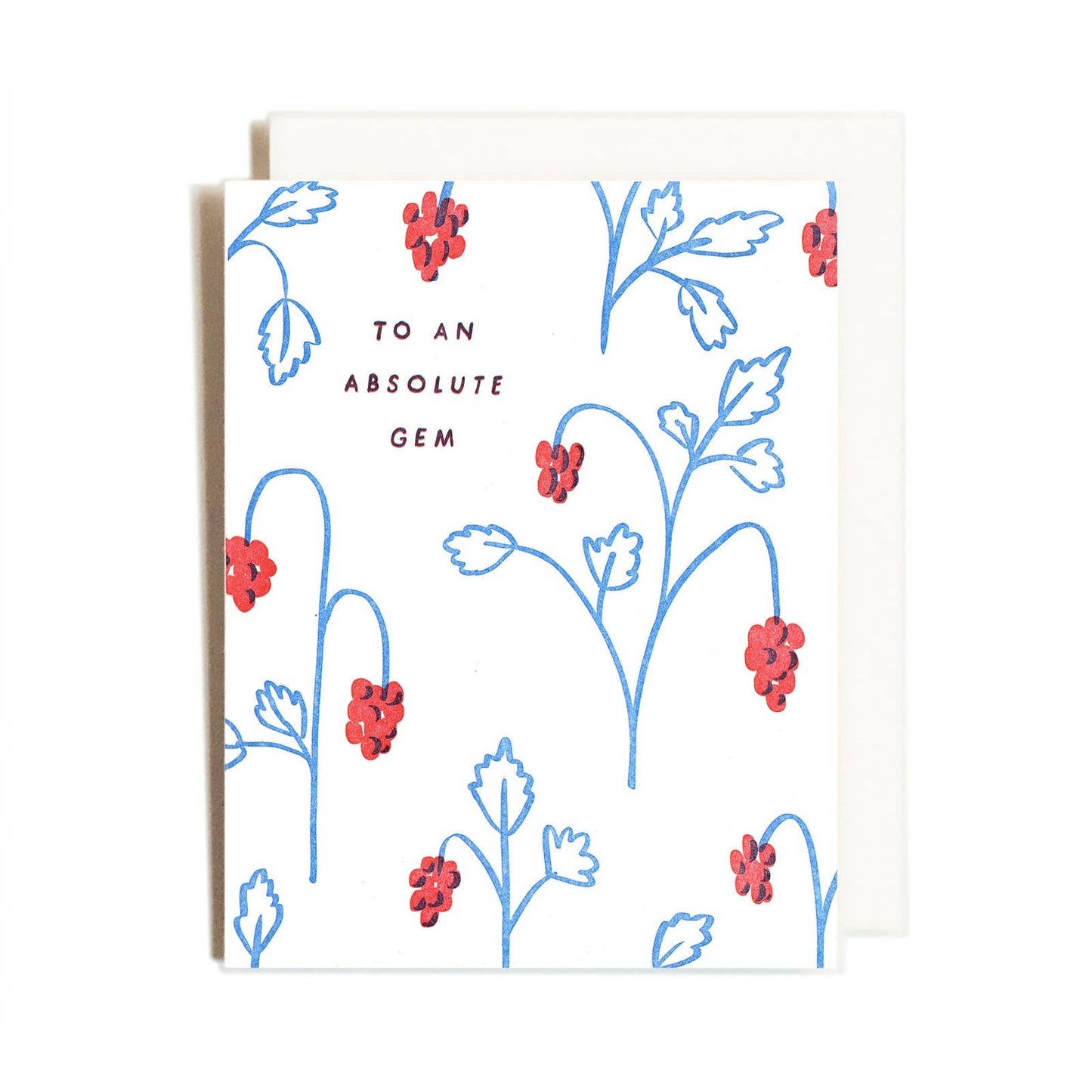 Absolute Gem Berries Love Card