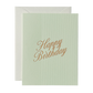 Happy Birthday No. 56: Pistachio Card