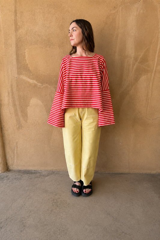 Oversized Mariniere, Red
