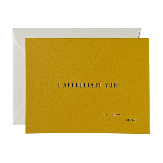I Appreciate You No. 58: Mango Card