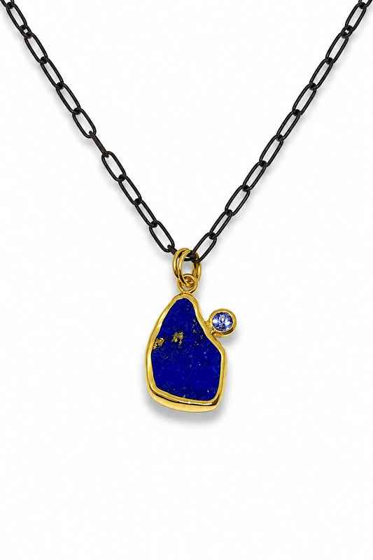 Lapis & Tanzanite Necklace