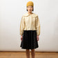 Box Pleat Blouse, Silk Dupion