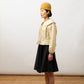 Box Pleat Blouse, Silk Dupion