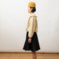 Box Pleat Blouse, Silk Dupion