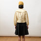 Box Pleat Blouse, Silk Dupion