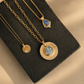 Carved Moonstone Necklace