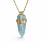 Natural Aquamarine Crystal  Pendant