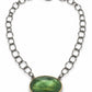 Green Amethyst Necklace