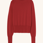 Merino Wool Sweater, Red