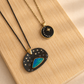 Crescent Moon Necklace with Star