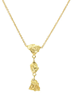Raw You Necklace 18K Gold