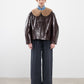 Leather Ellie Jacket, Canada Brown