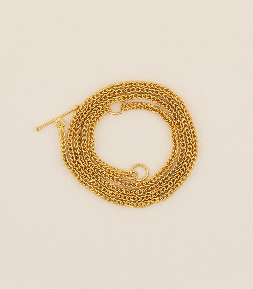 Etruscan Chain in 22K Gold