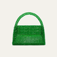 Sherry Emerald Small Beaded Bag