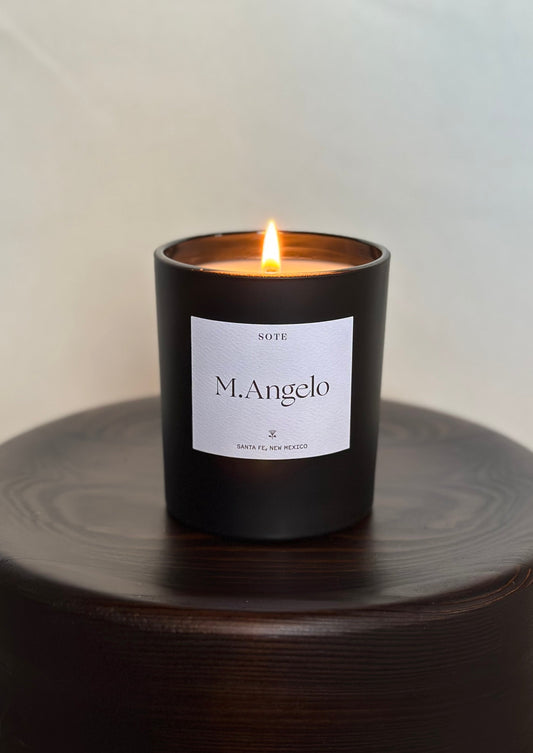 M.Angelo Glass Candle
