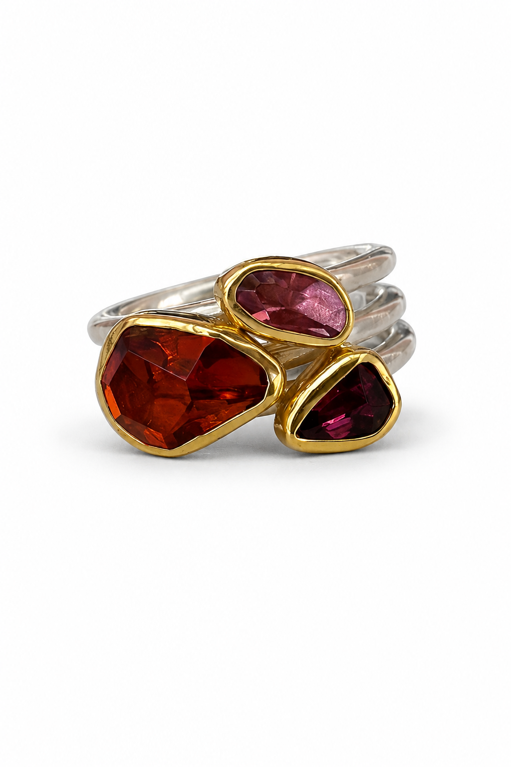 Tourmaline & Citrine Ring