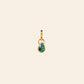 Tourmaline pear pendant