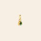 Tourmaline pear pendant