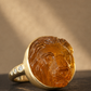 The Lion Ring in 18K Gold
