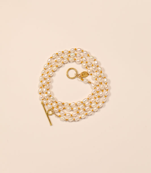 Keshi Pearl Strand Necklace