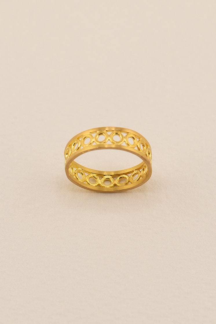 Minoan Band in 22K Gold