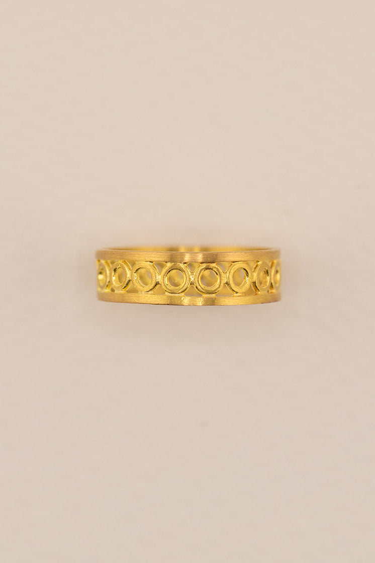 Minoan Band in 22K Gold